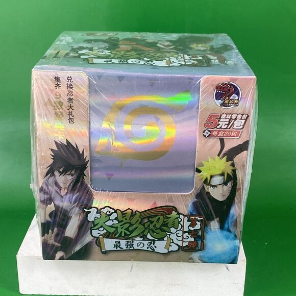 Naruto Card Uzumaki Sasuke Ninja Game Collection Rare Box Flash - Picture 2 of 7